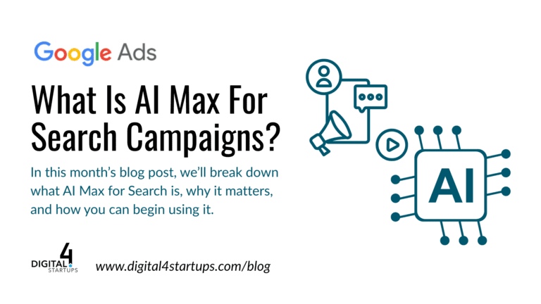 What is AI Max For Google Search Campaigns? | Digital4Startups